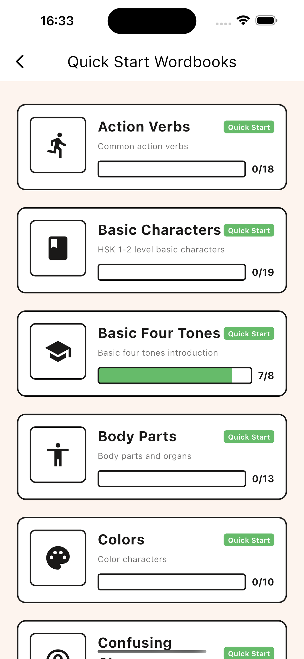Quick Start Wordbooks